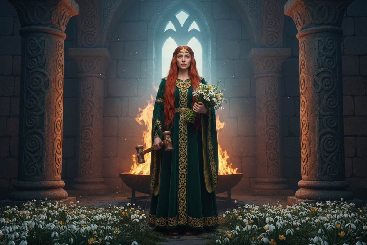 Brigid: Goddess of Fire, Healing & Poetry — Who She Is & How to Work With Her