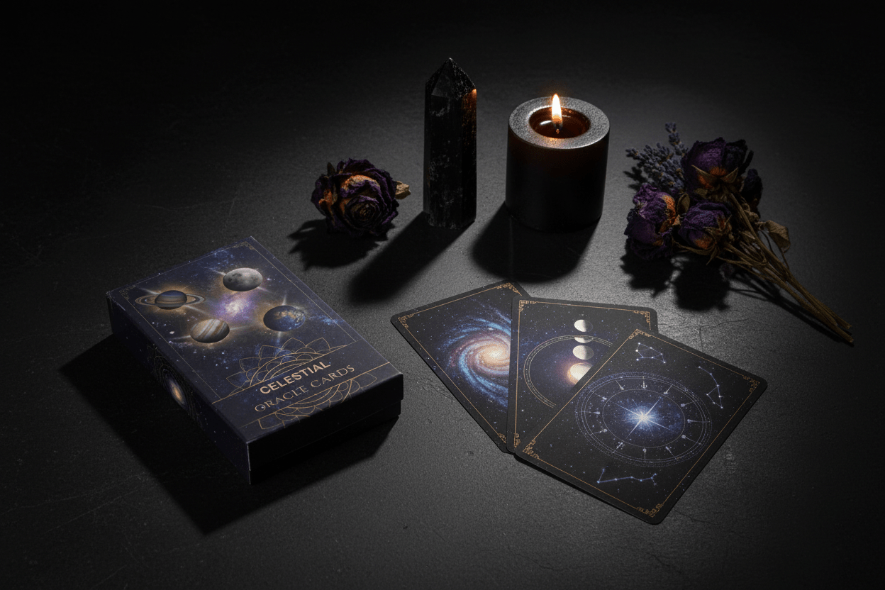 Celestial Energy Atlas Oracle Cards — Not In Use