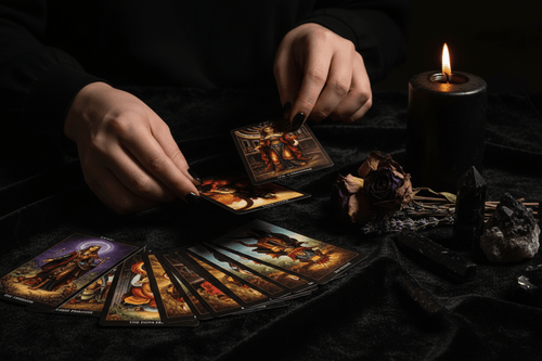 English Tarot Cards In Use