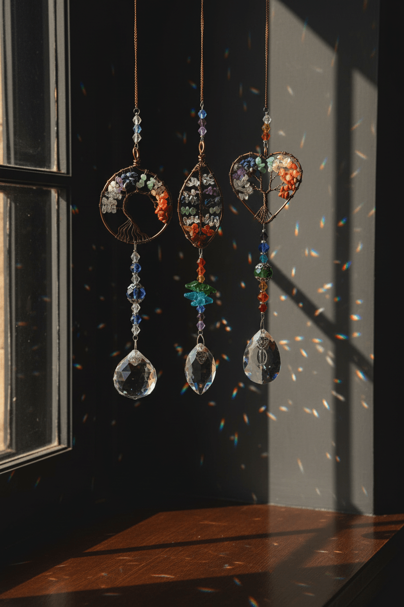 Crystal Tree of Life Light Catcher — Not In Use