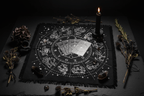 Horoscope Altar Cloth — In Use