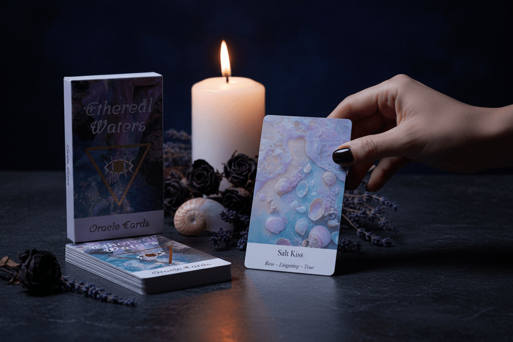 Ethereal Waters Oracle Cards — In Use v2