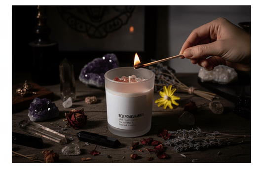 Red Pomegranate — Altar Lighting
