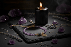 Amethyst Moon Bracelet Lifestyle