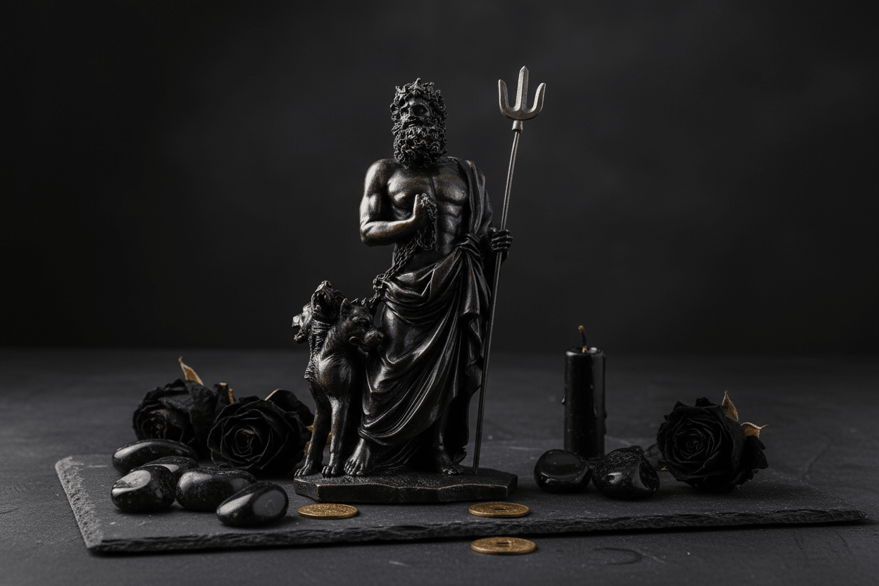 Hades Sculpture — Standing Display