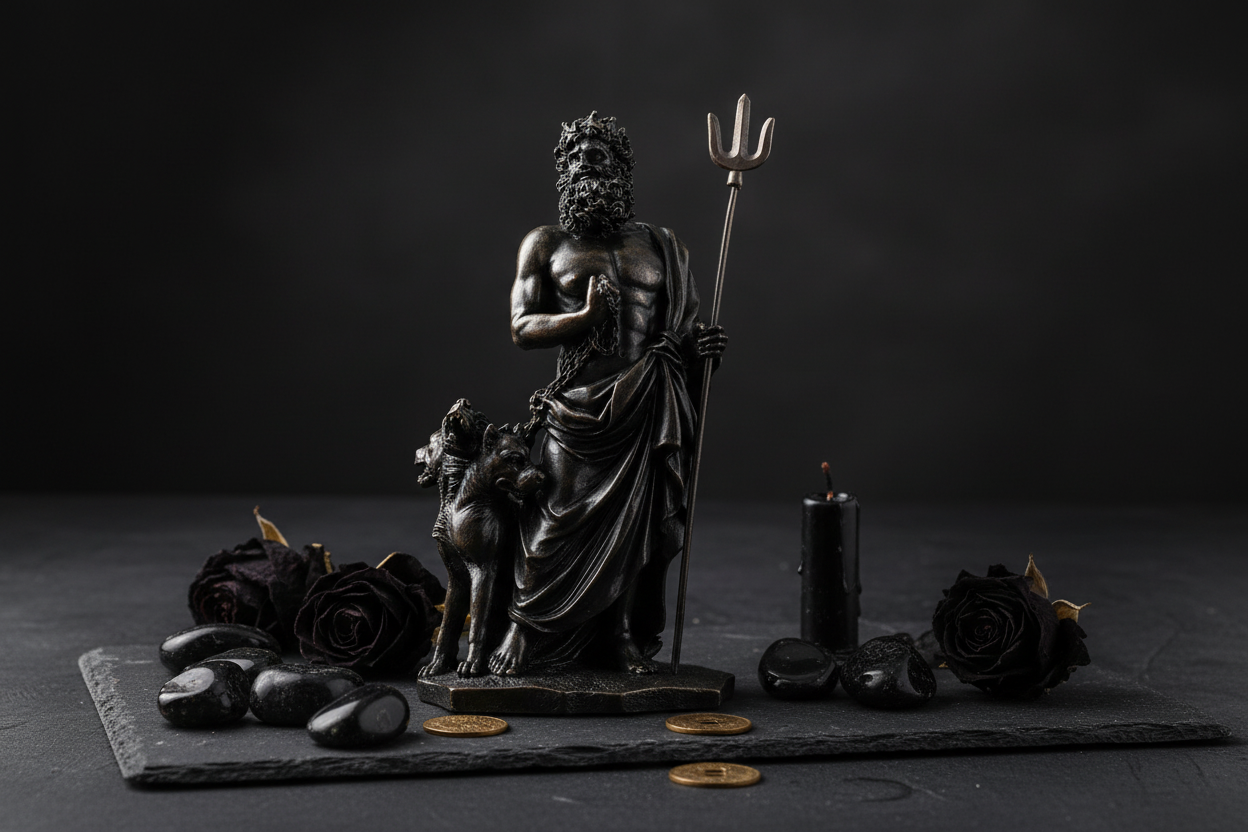 Hades Sculpture — Standing Display