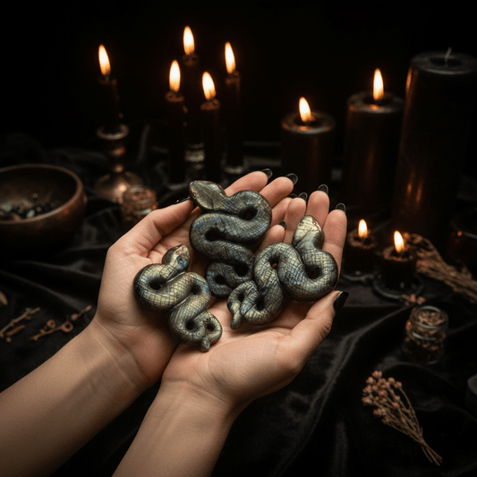 Labradorite Snake In Use