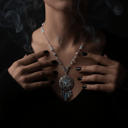 Opal Witchcraft Necklace Shot 2