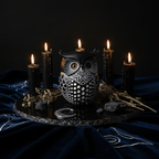 Owl Altar Statue — Standing Display