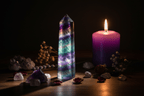 Rainbow Fluorite Crystal Tower Lifestyle