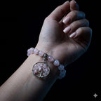 Rose Quartz Crystal Chakra Beaded Bracelet | Love, Balance & Full Chakra Alignment