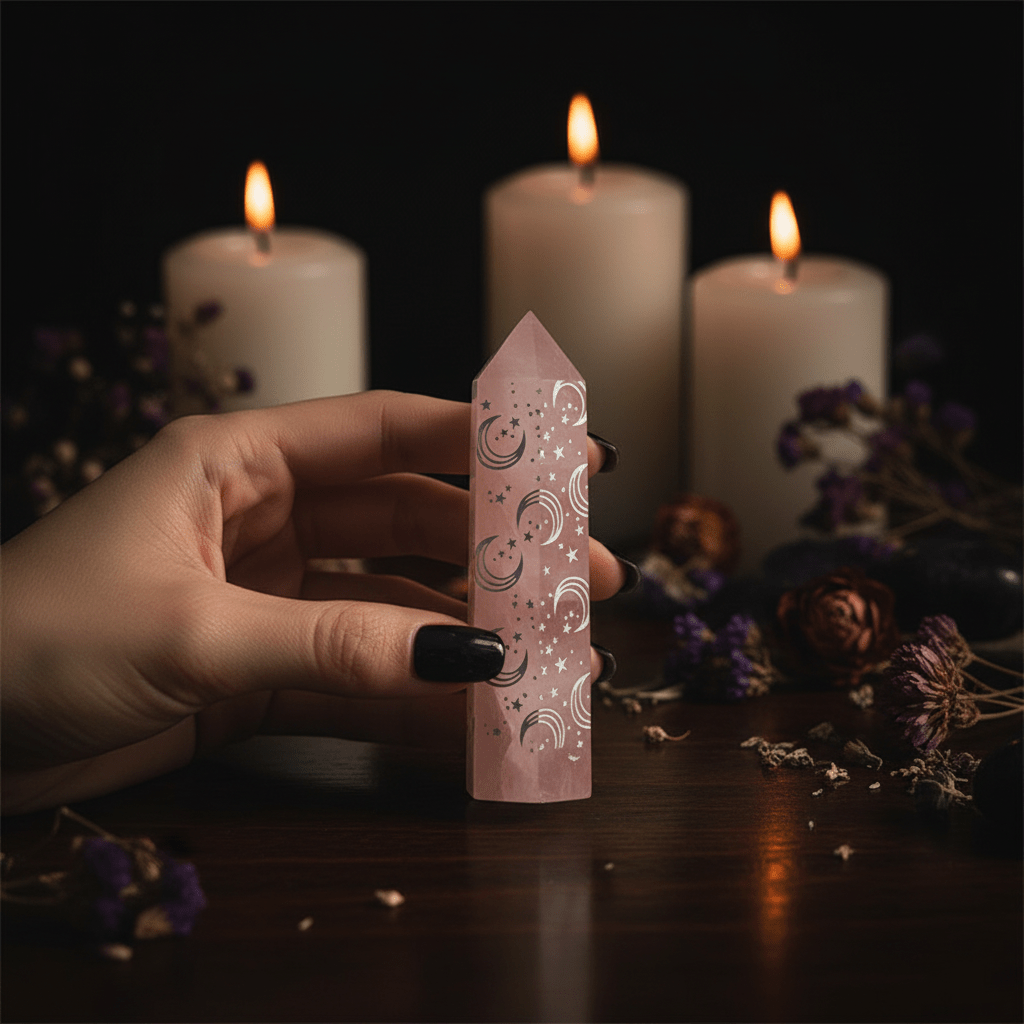 Rose Quartz Symbol Tower — In Use