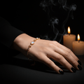 Star Opal Bracelet On Wrist